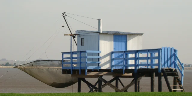 Carrelets à Meschers sur Gironde - elsacoeffe